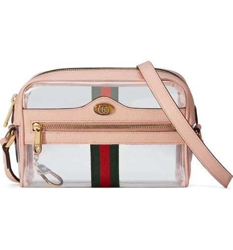 gucci transparent bag sale|gucci ophidia white shoulder bag.